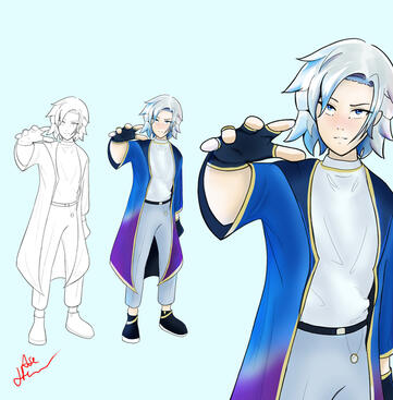 Concept art (anime style)